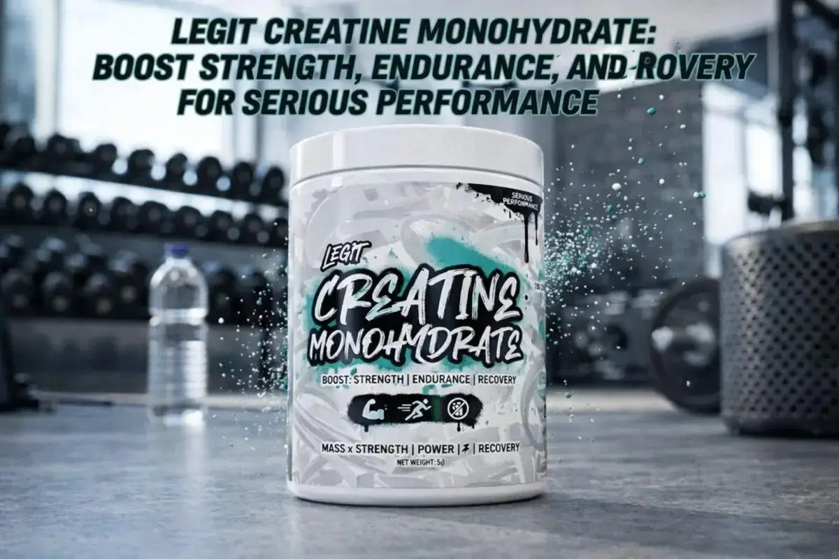 Legit Creatine Monohydrate: Boost Strength, Endurance, and Recovery for Serious Performance
