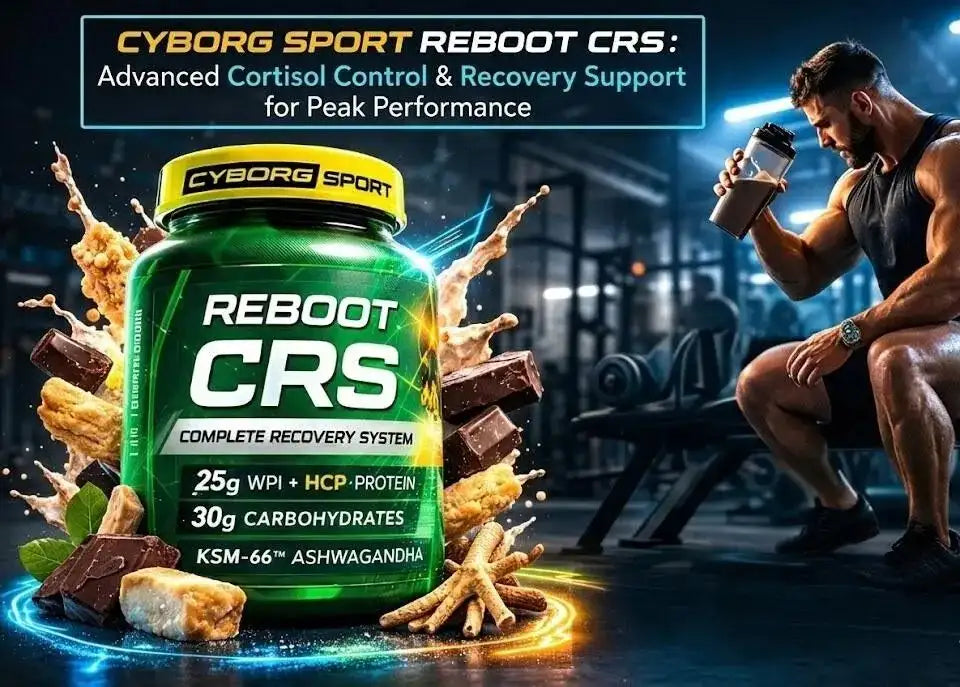 Cyborg Sport Reboot CRS: Advanced Cortisol Control & Recovery Support for Peak Performance