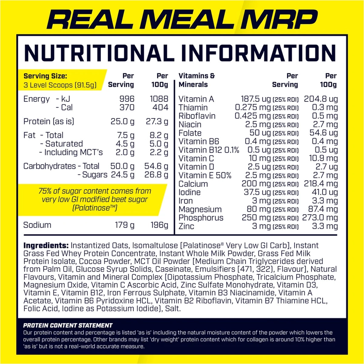 Real Meal MRP by Cyborg Sport