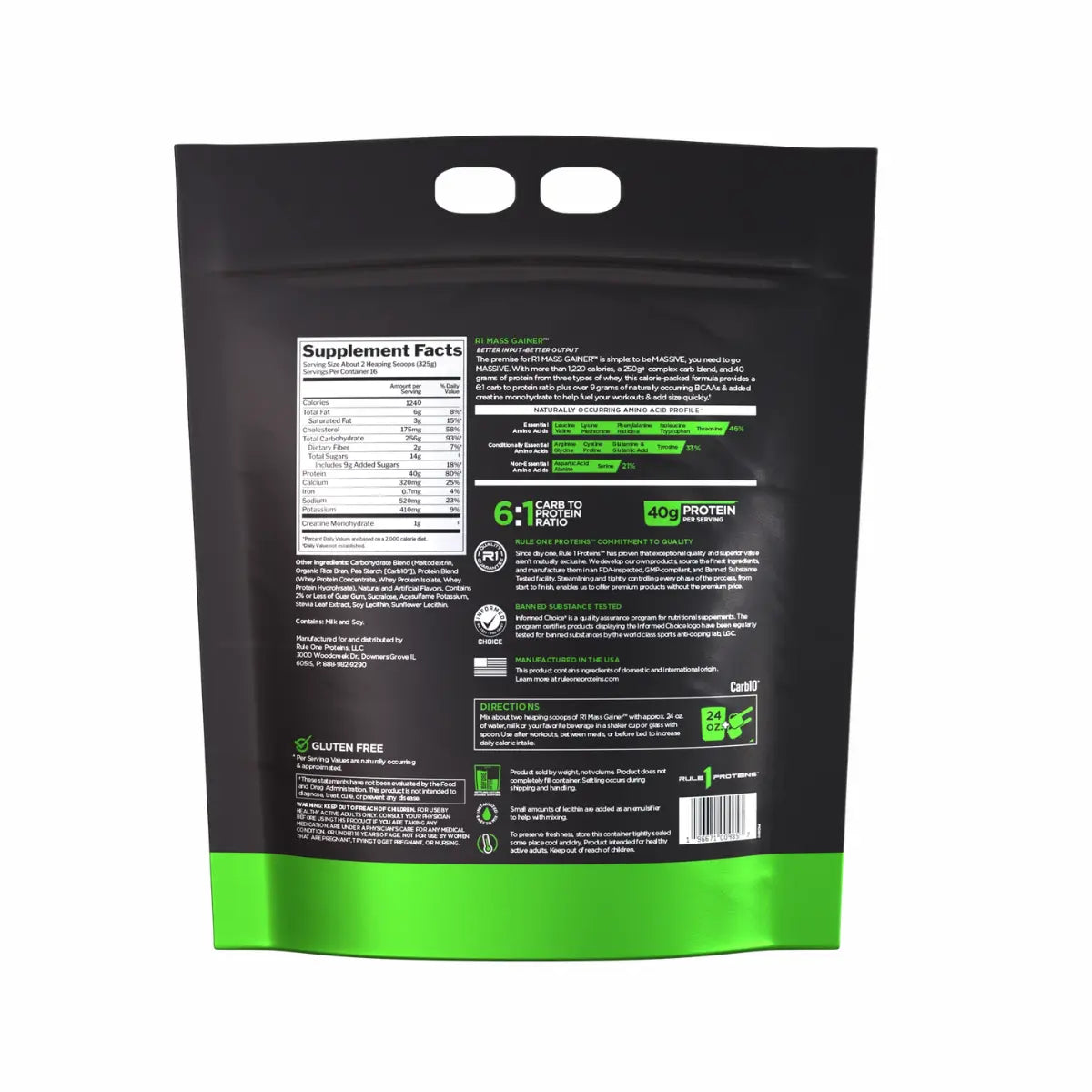 R1 Mass Gainer by Rule 1 Proteins