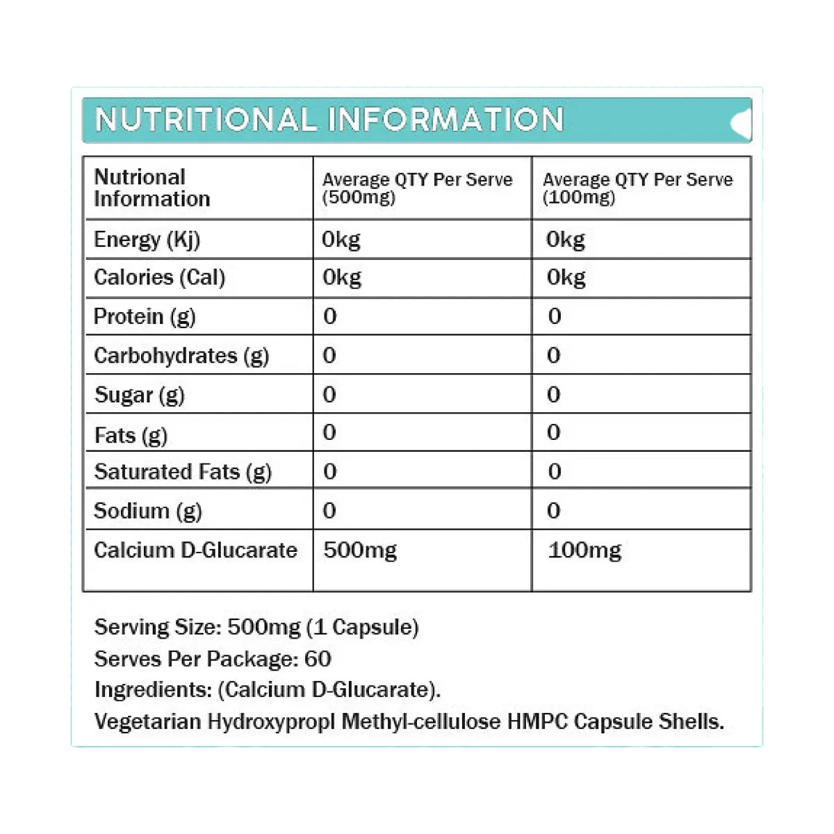Primabolics Calcium D-Glucarate