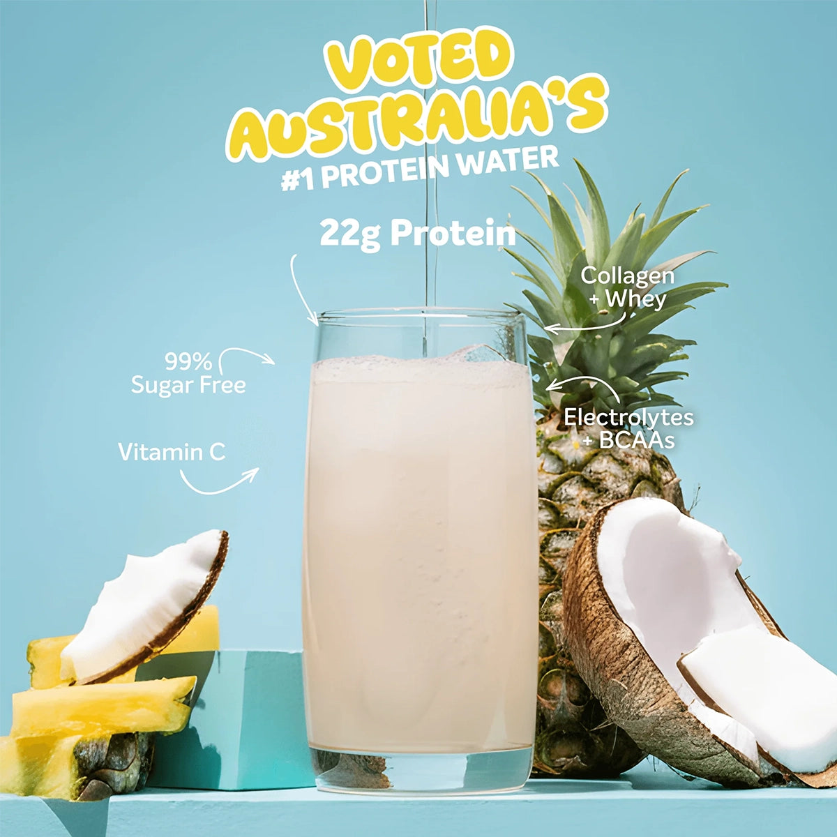 Muscle Nation Protein Water