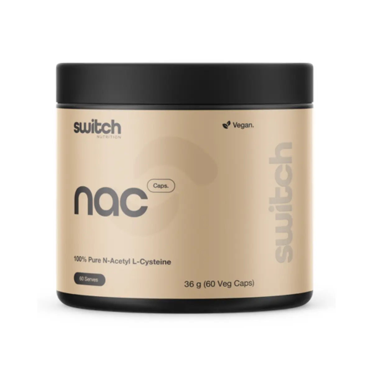 NAC Caps by Switch Nutrition