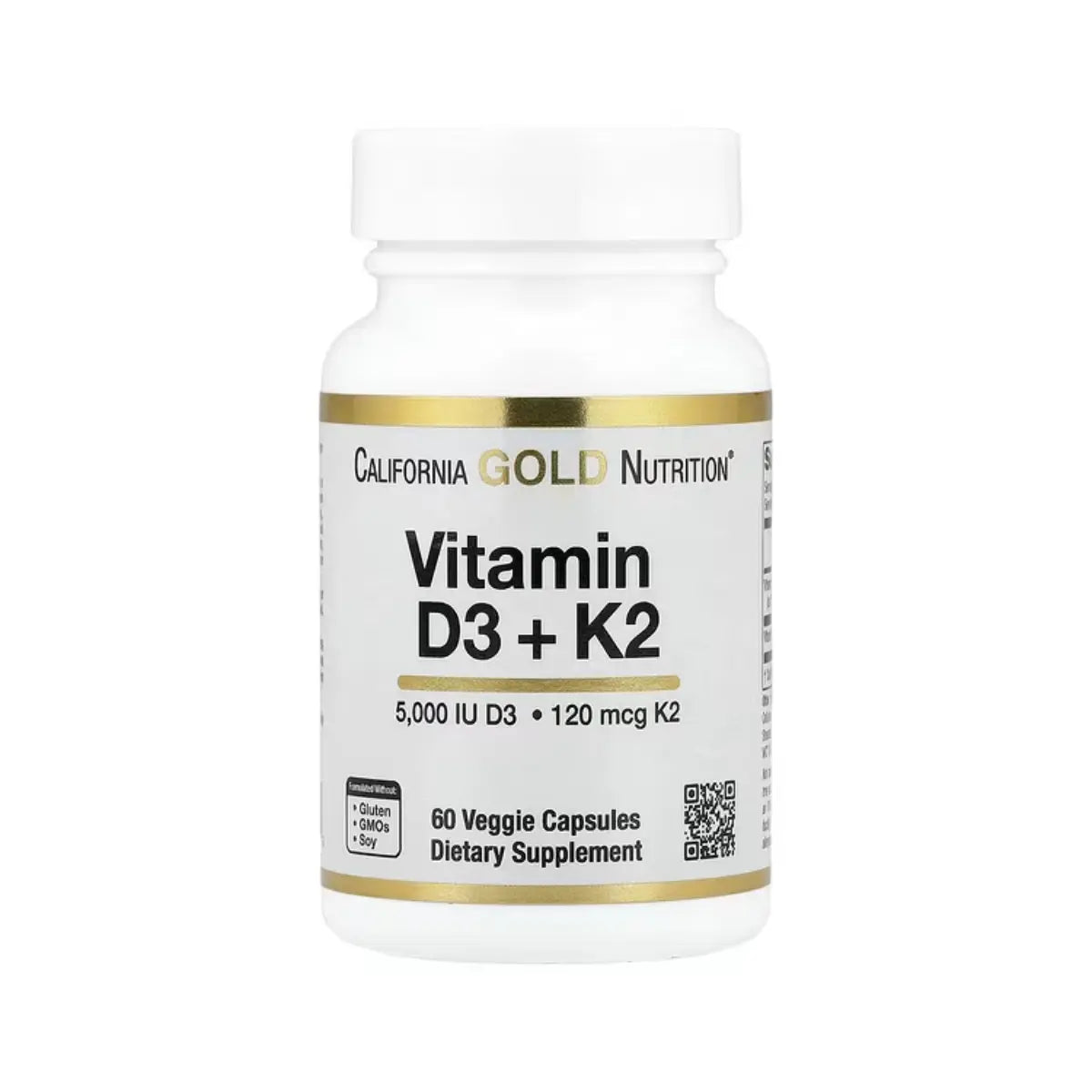 California Gold Vitamin D3+K2