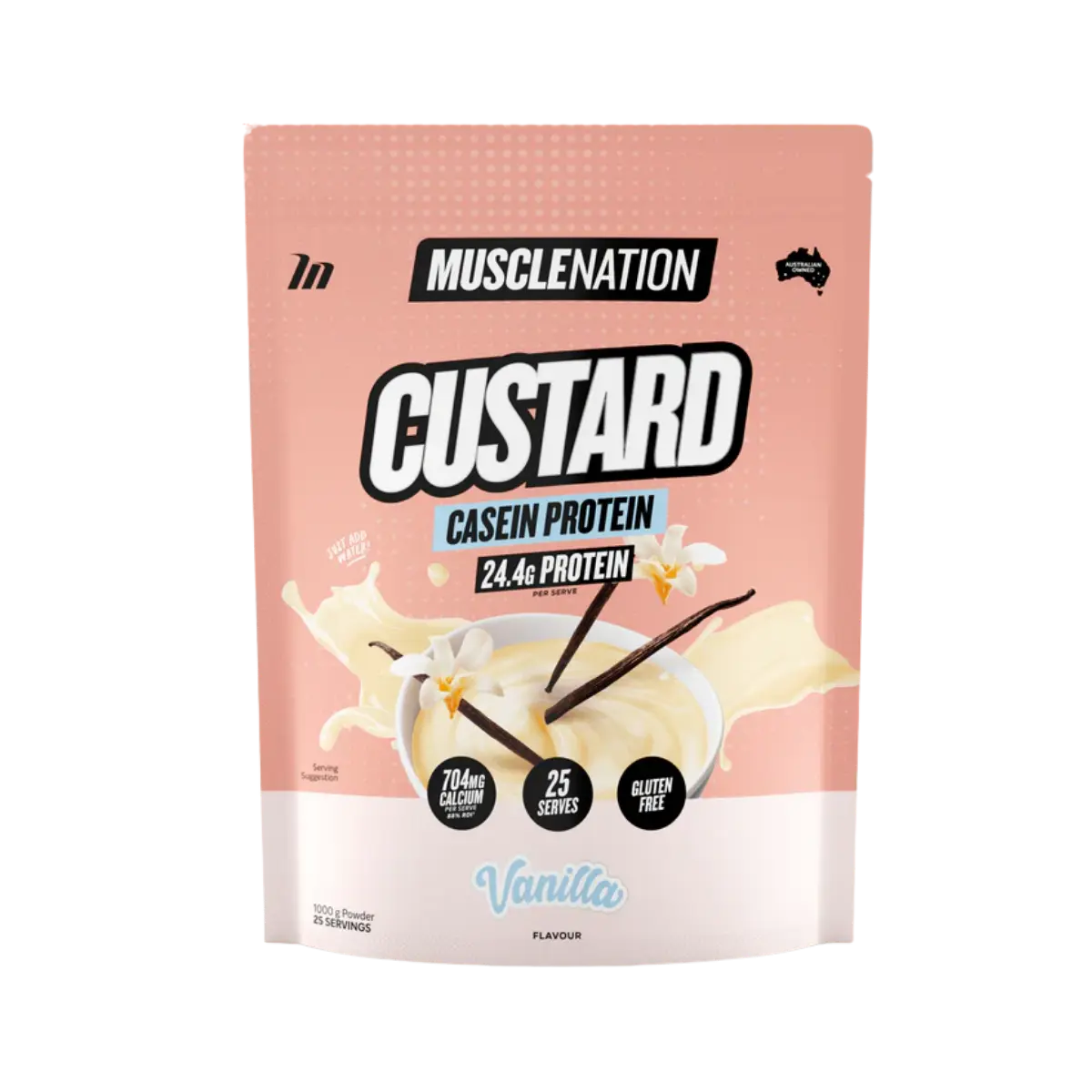 Muscle Nation Custard Casein