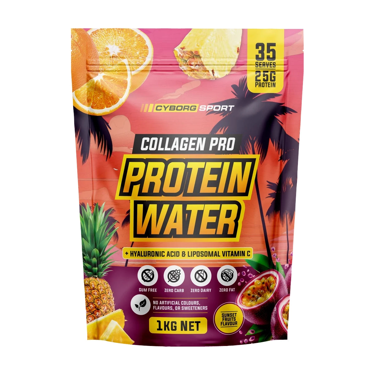 Collagen Pro Protein Water by Cyborg Sport