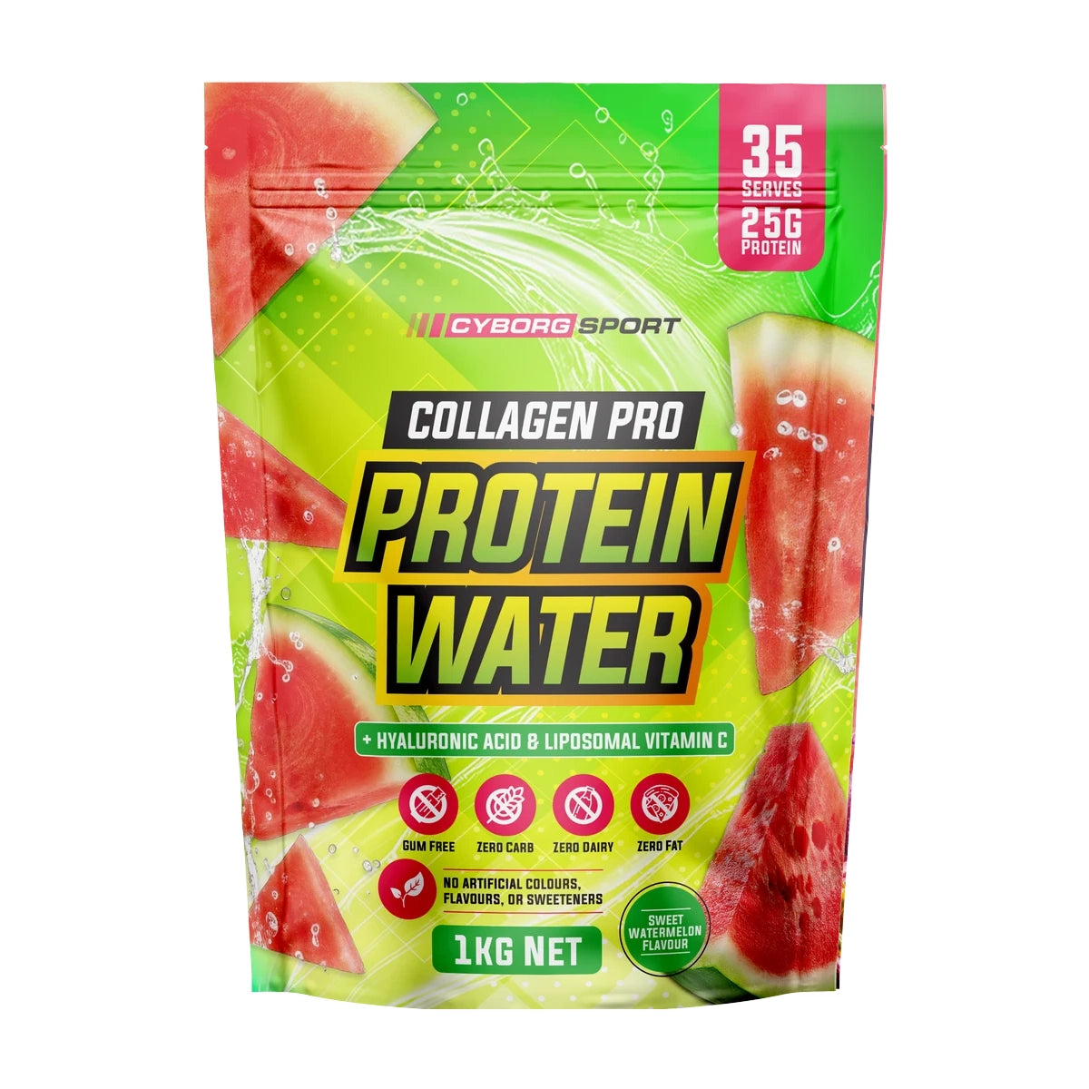 Collagen Pro Protein Water by Cyborg Sport