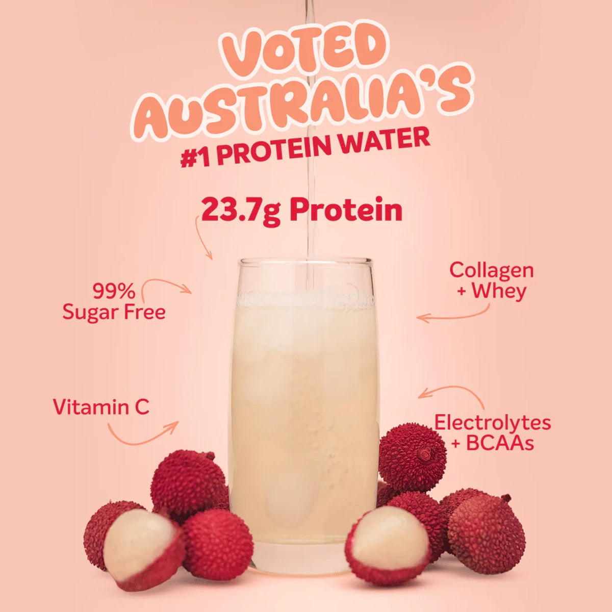 Muscle Nation Protein Water