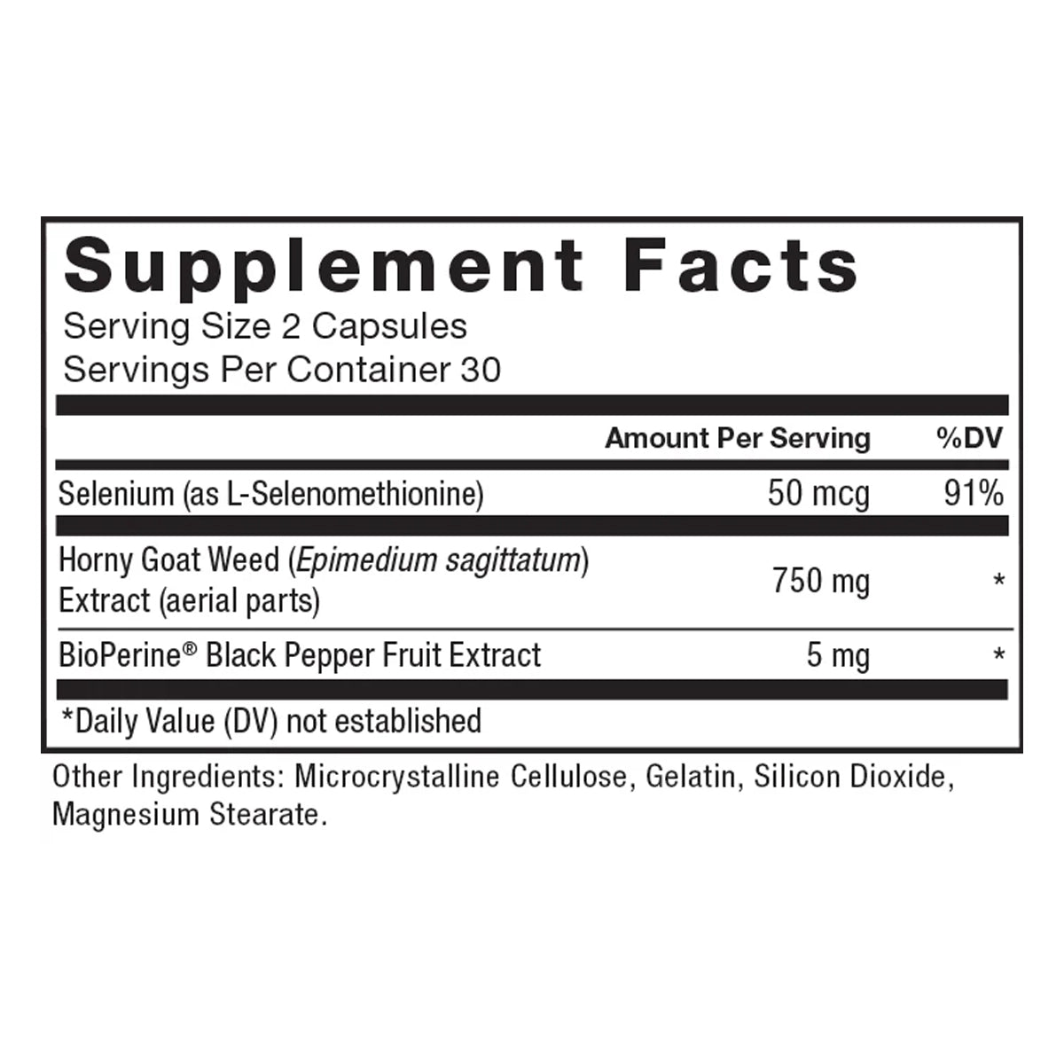 Force Factor Horny Goat Weed