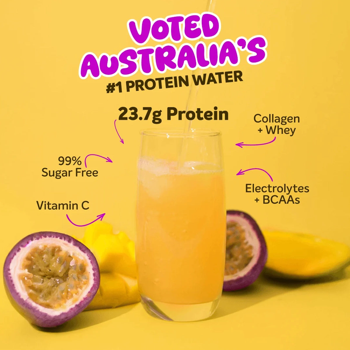 Muscle Nation Protein Water