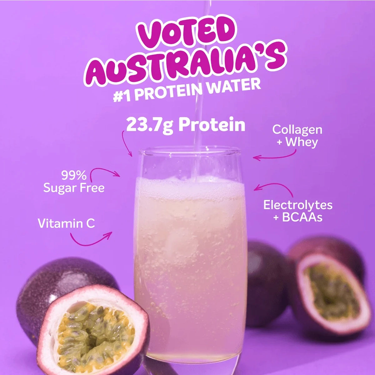 Muscle Nation Protein Water