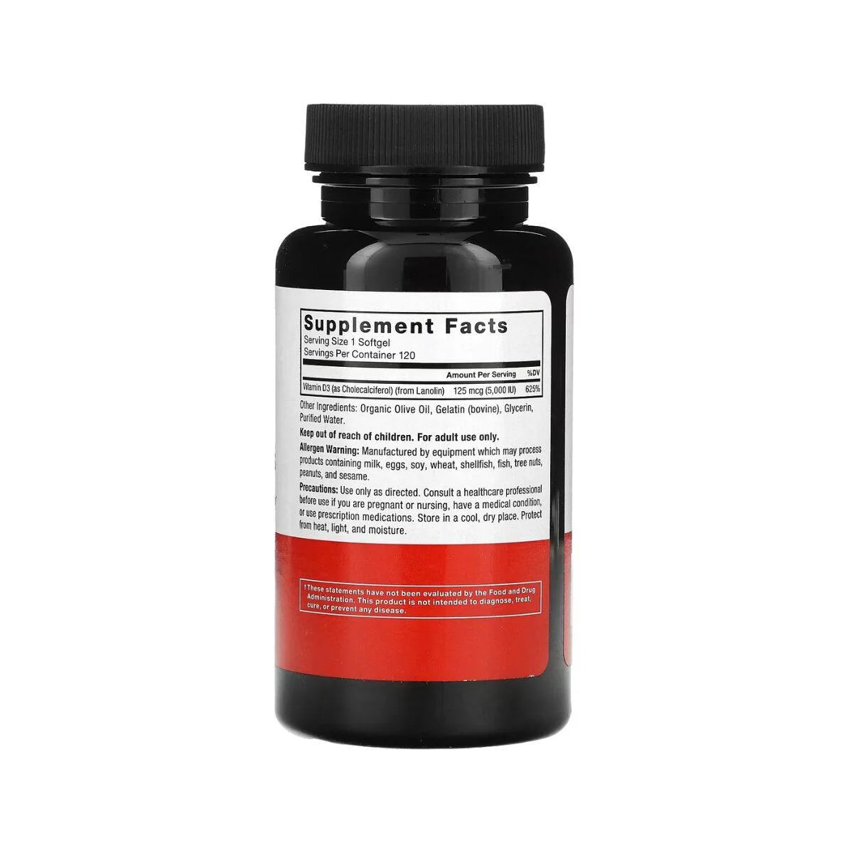Force Factor - 5000IU Vit D3
