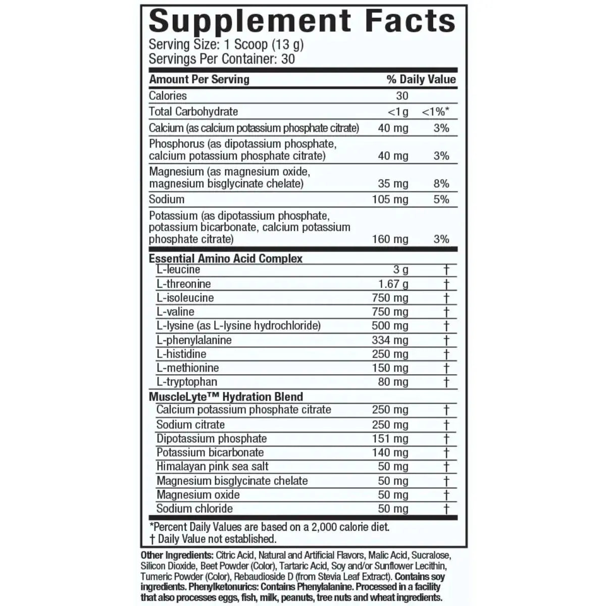 100% Platinum EAA+ by MuscleTech