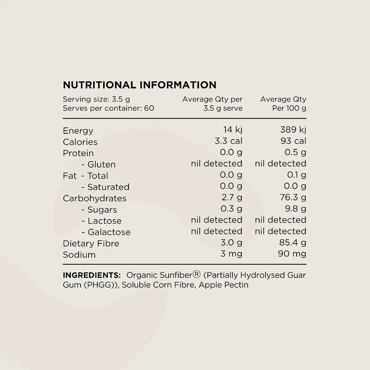 Switch Nutrition Fibre+