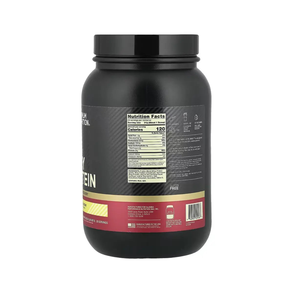 Gold Standard 100% Whey by Optimum Nutrition