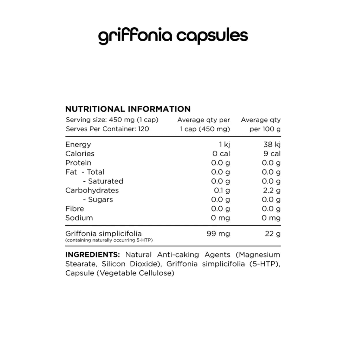 Switch - Griffonia (5-HTP)