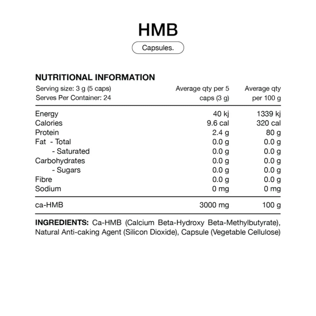 Switch Nutrition HMB