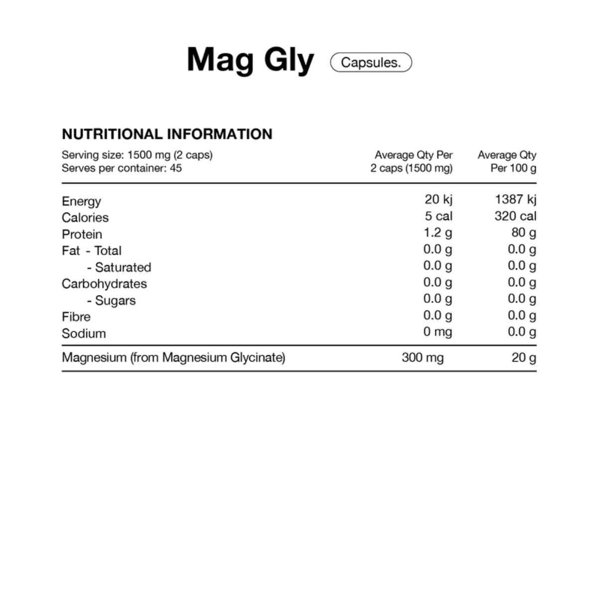 Switch Nutrition Mag Gly