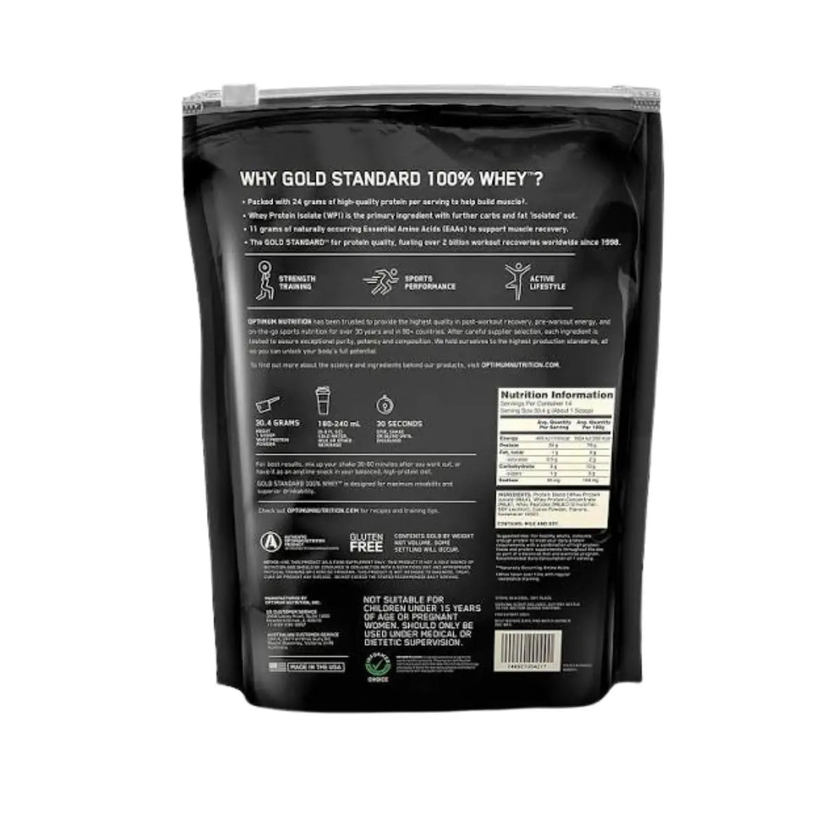 Gold Standard 100% Whey by Optimum Nutrition