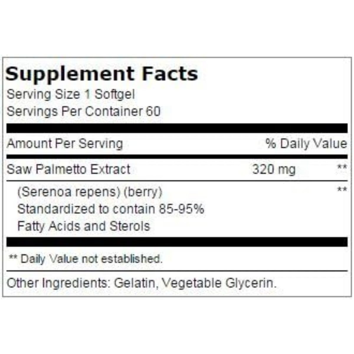 Lindberg Saw Palmetto 320 mg