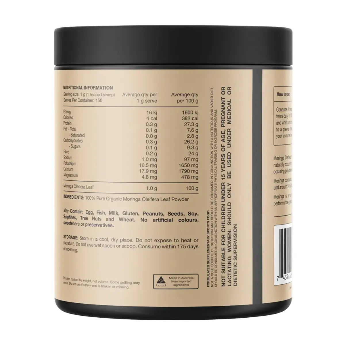 Organic Moringa by Switch Nutrition