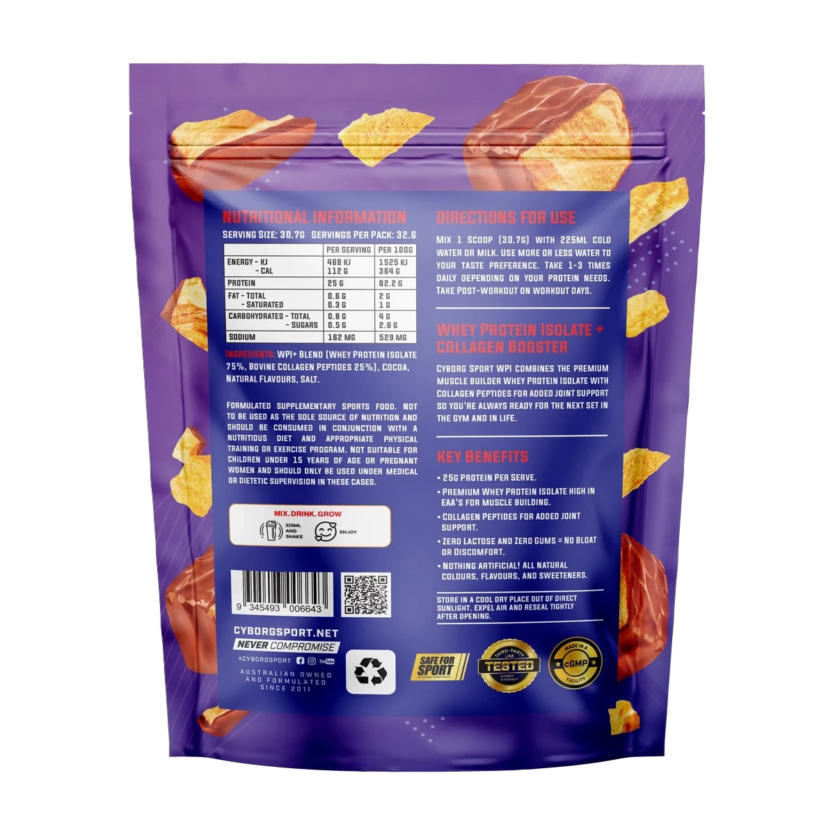 WPI + Collagen Booster by Cyborg Sport