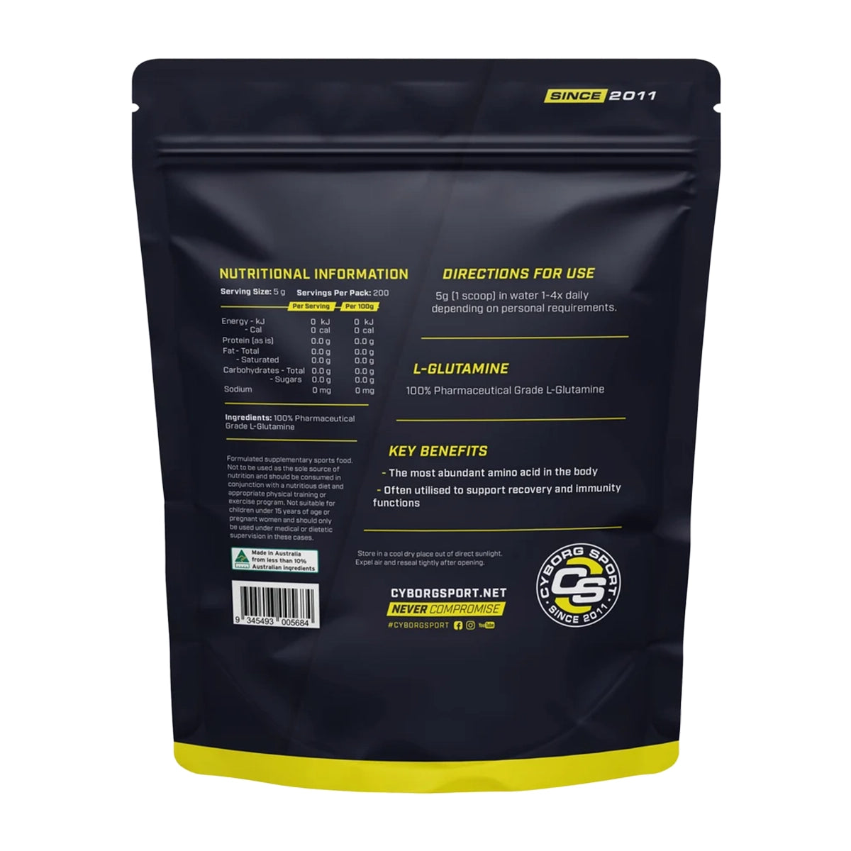 L-Glutamine by Cyborg Sport