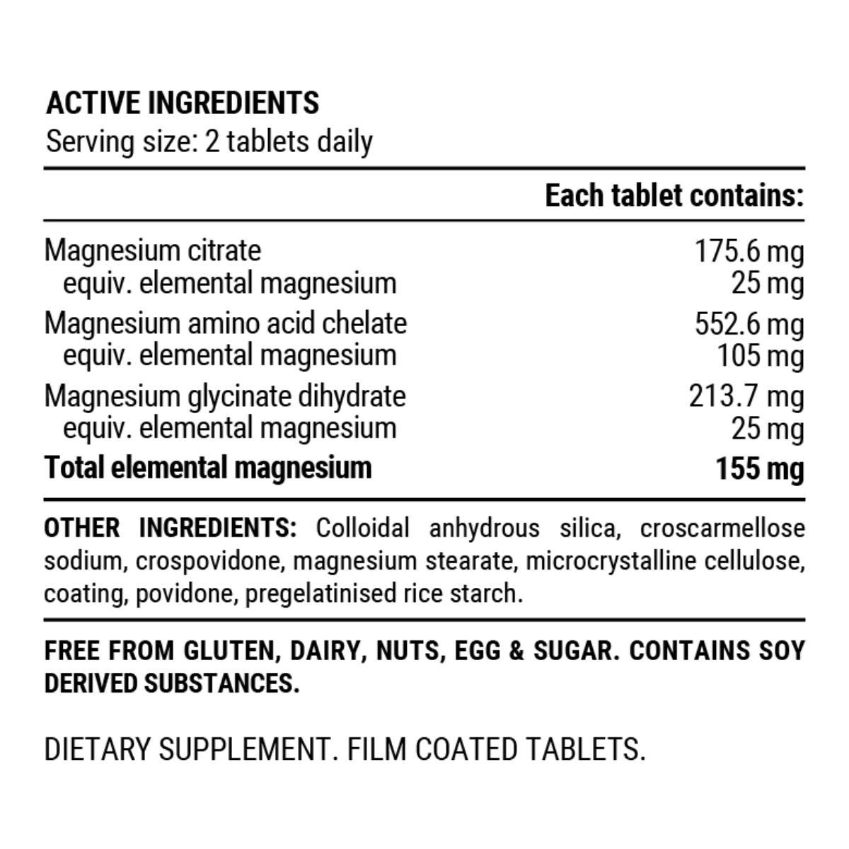 Pillar Performance Triple Magnesium
