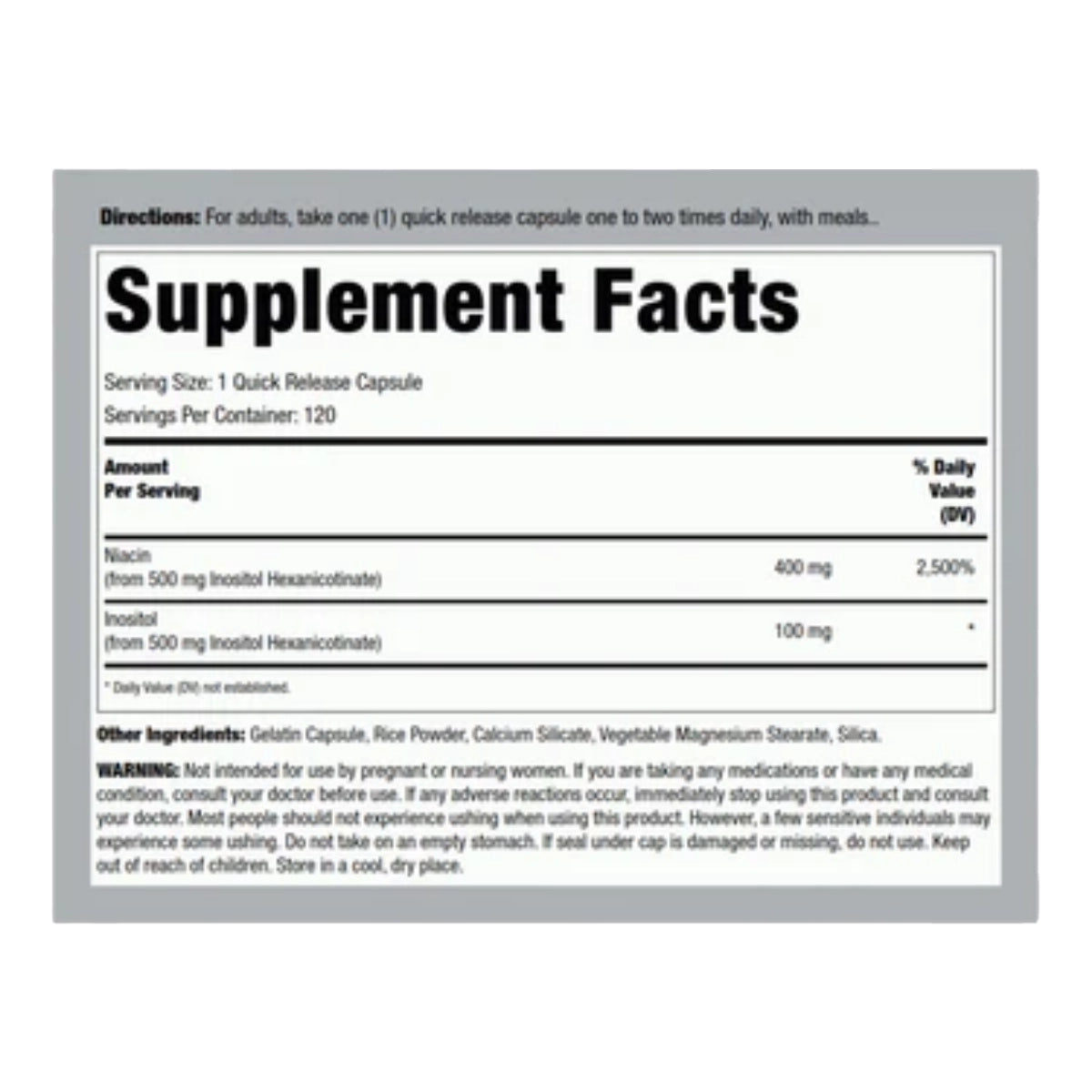 Lindberg Niacin