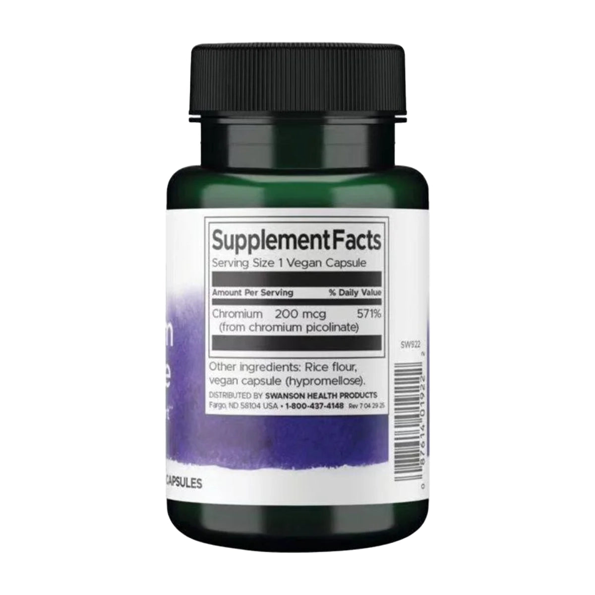Chromium Picolinate by Swanson