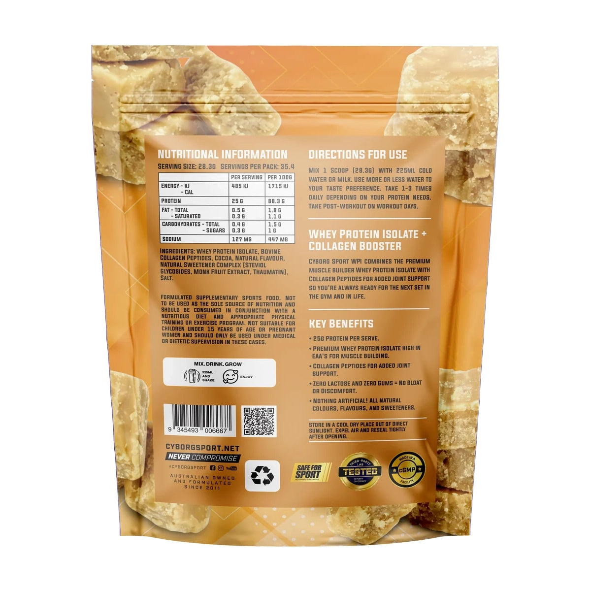 WPI + Collagen Booster by Cyborg Sport