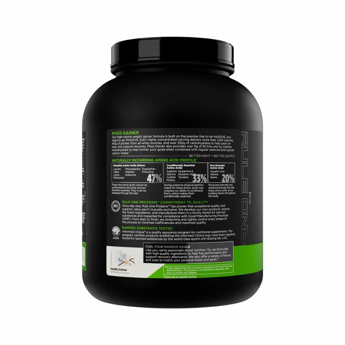 R1 Mass Gainer by Rule 1 Proteins