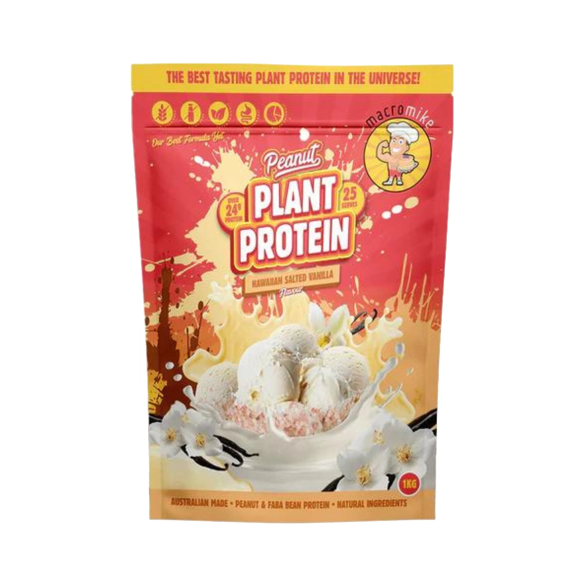 Macro Mike - Peanut Plant Protein 1kg