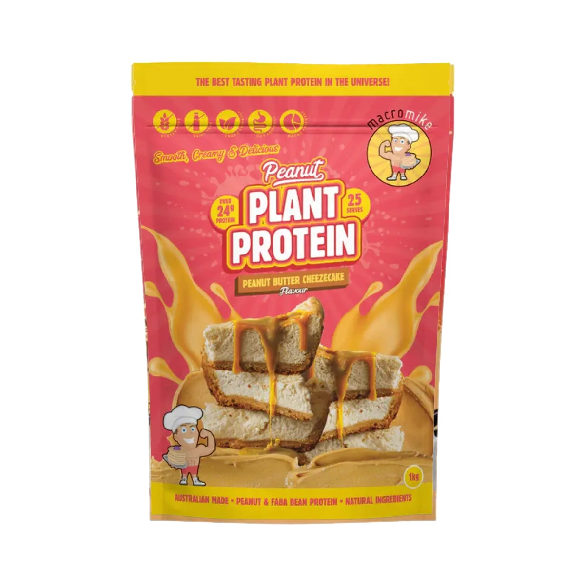 Macro Mike - Peanut Plant Protein 1kg