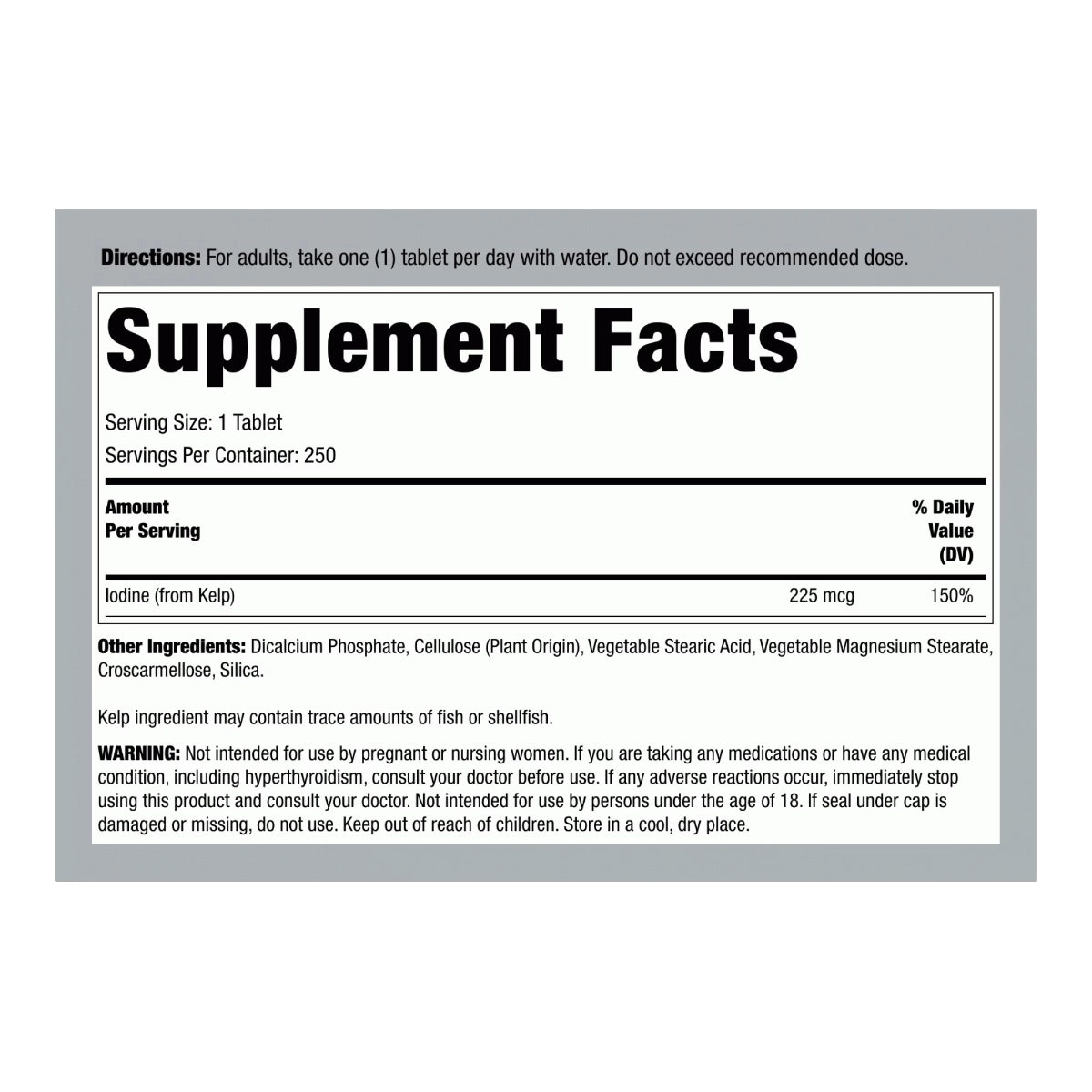 Lindberg Kelp 225 MCG