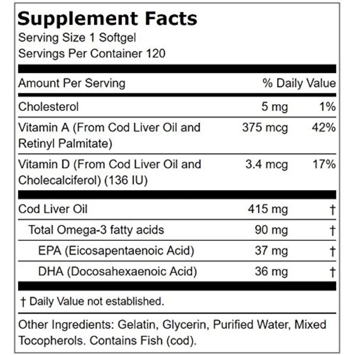 Lindberg Cod Liver Oil