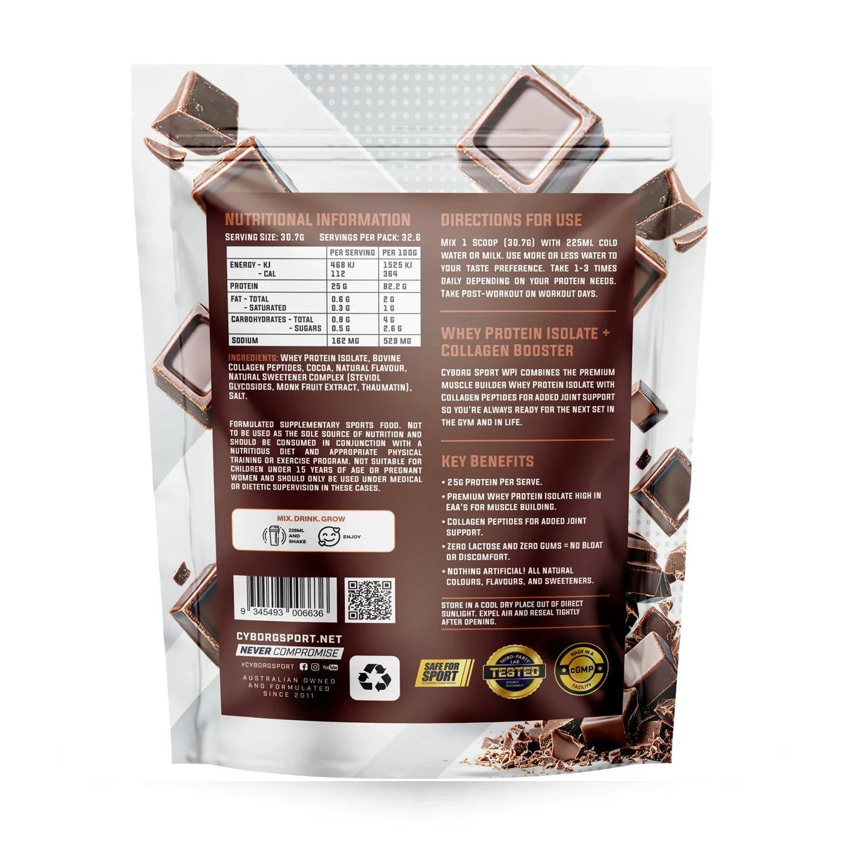 WPI + Collagen Booster by Cyborg Sport