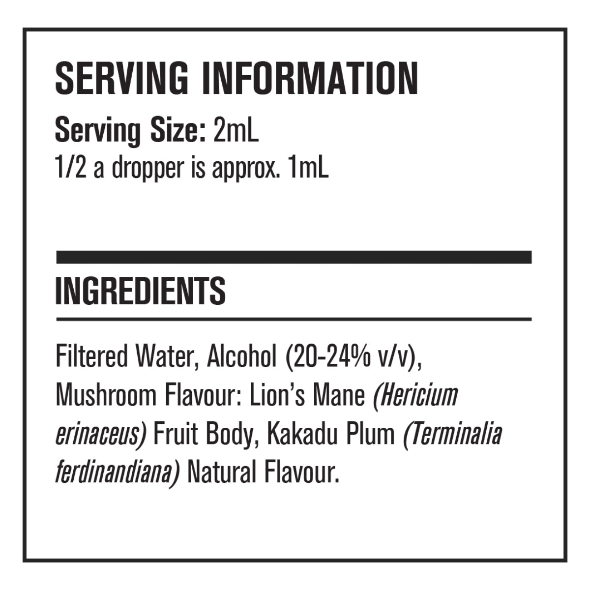 Life Cykel Lion's Mane 120ml