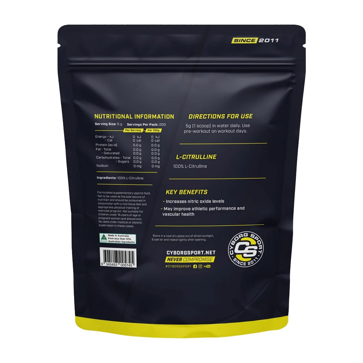 L-Citrulline by Cyborg Sport