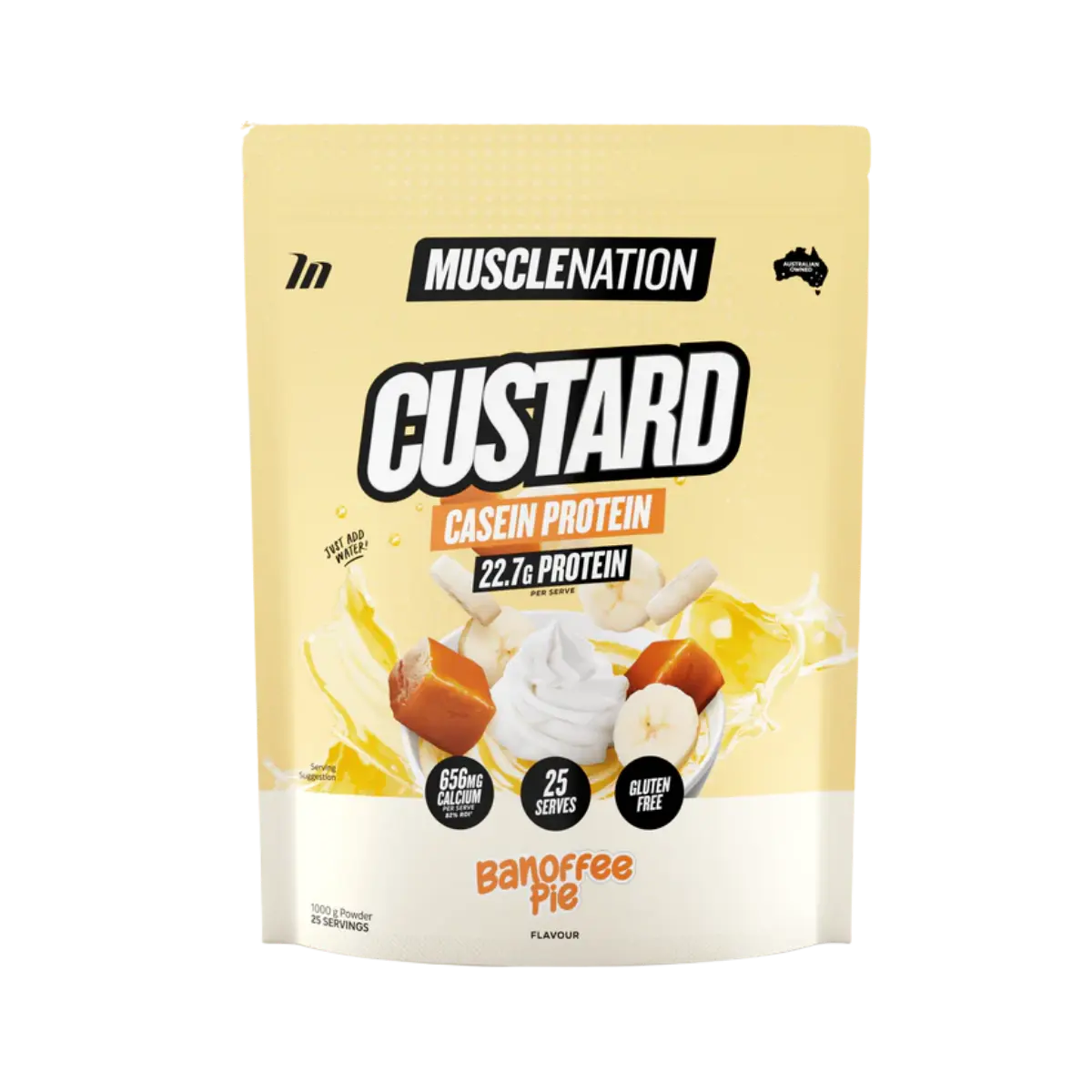 Muscle Nation Custard Casein