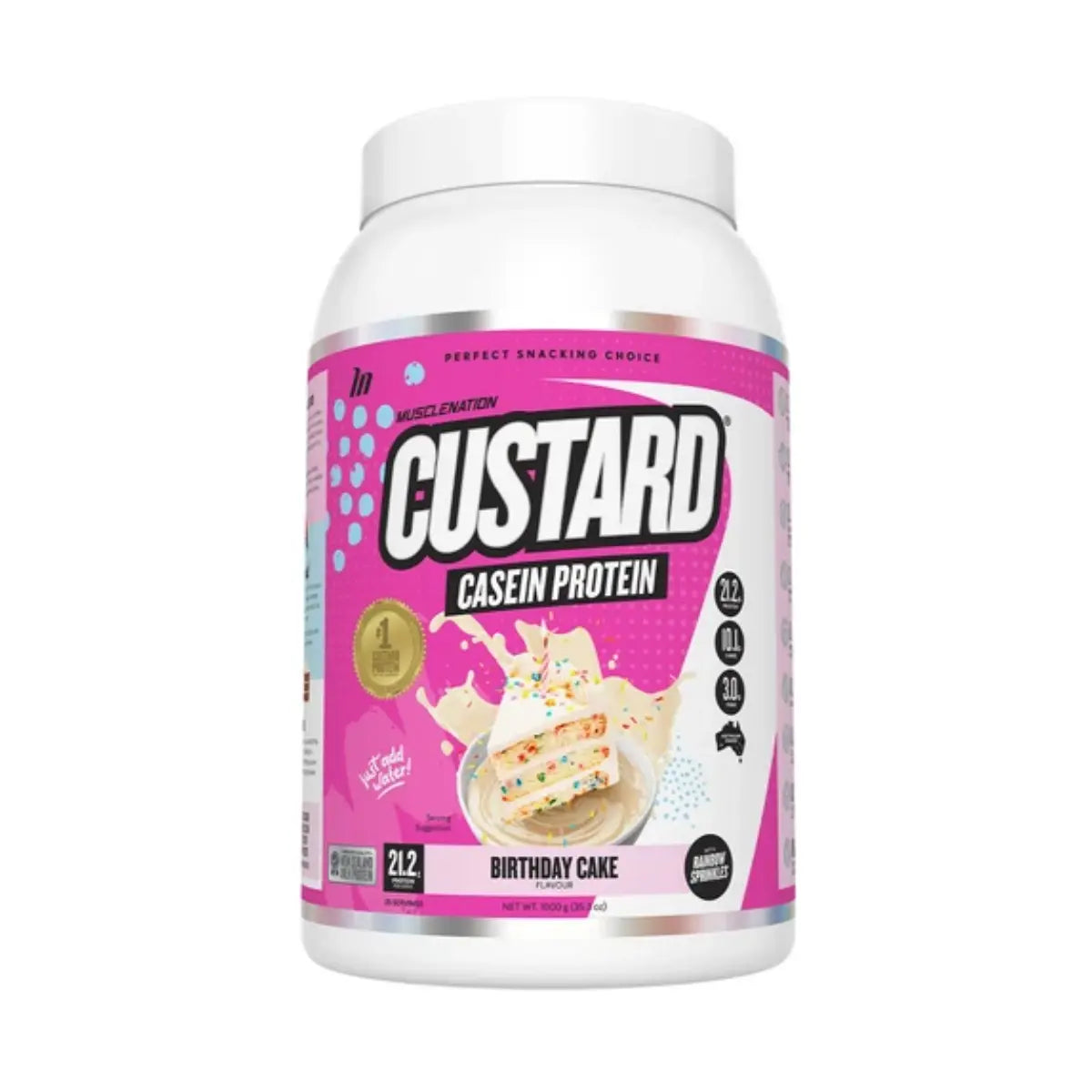 Muscle Nation Custard Casein