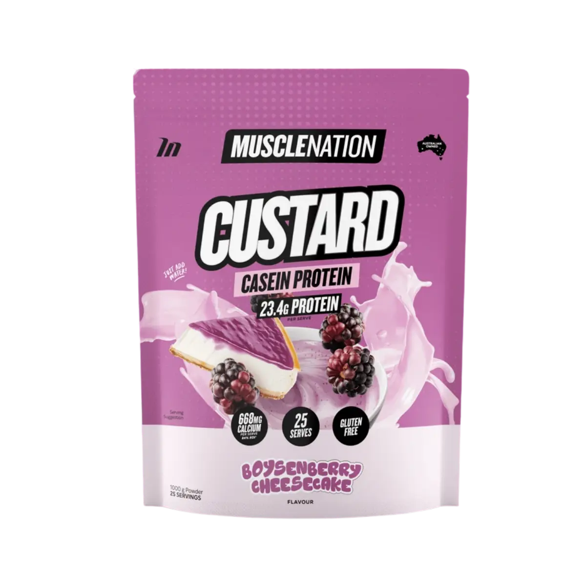 Muscle Nation Custard Casein