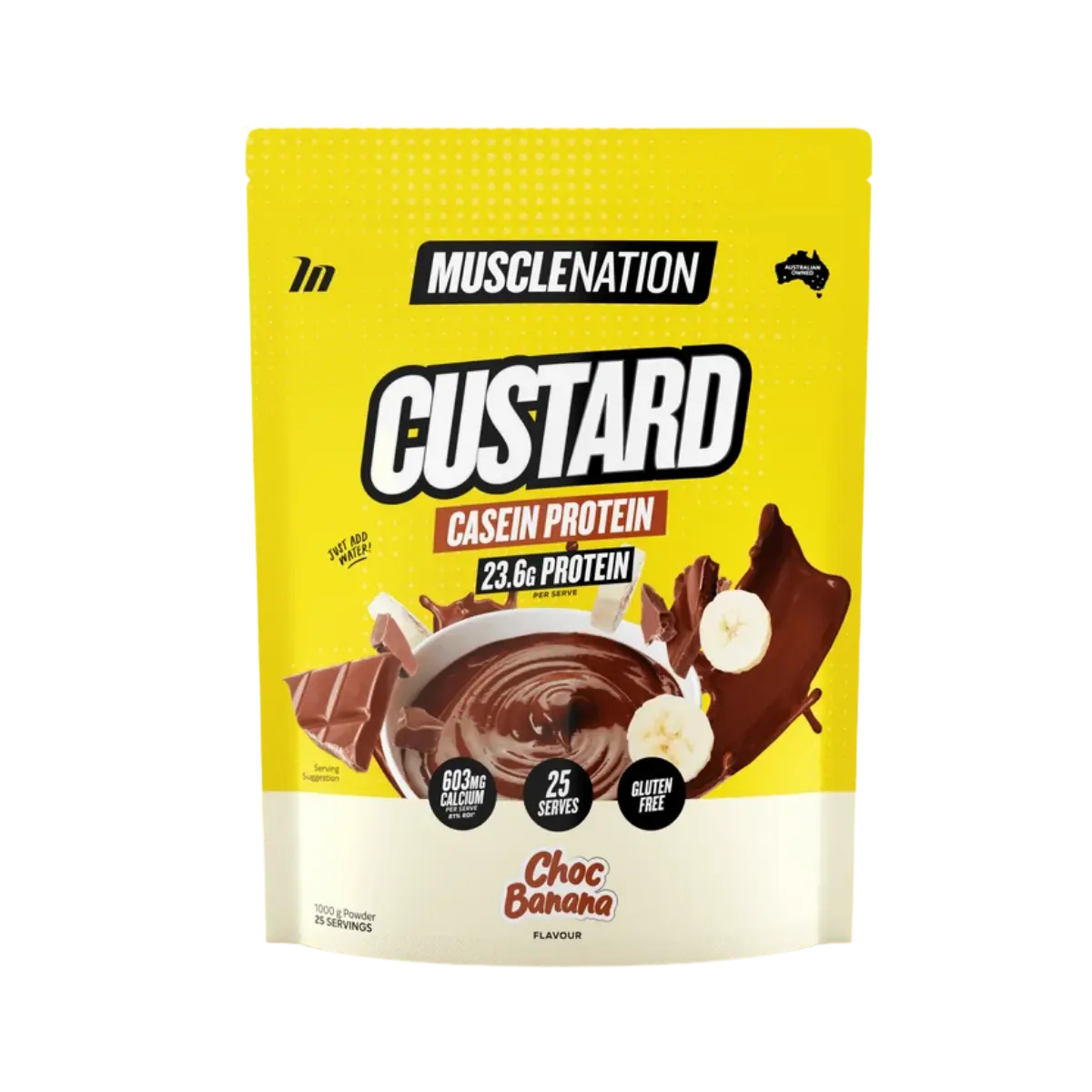 Muscle Nation Custard Casein