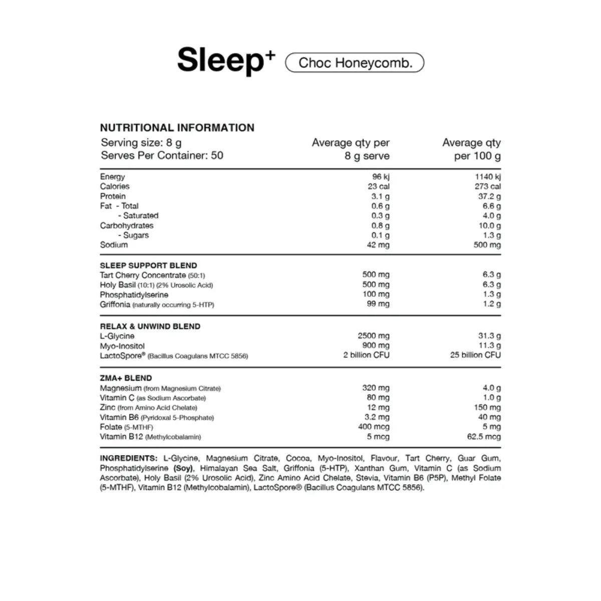 Sleep by Switch Nutrition