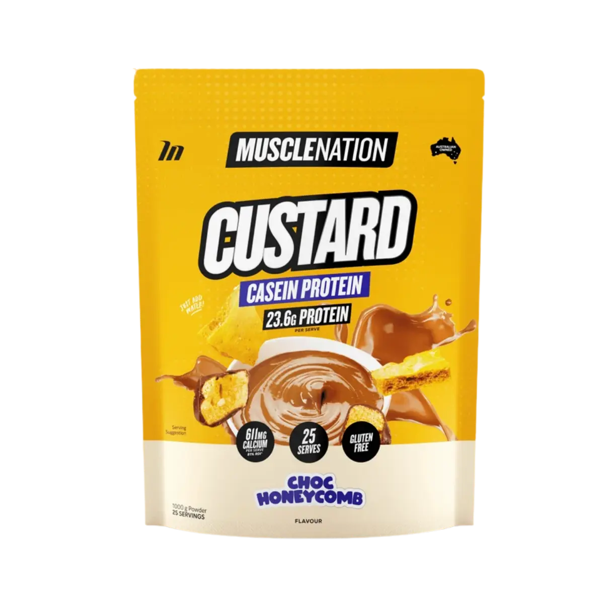 Muscle Nation Custard Casein