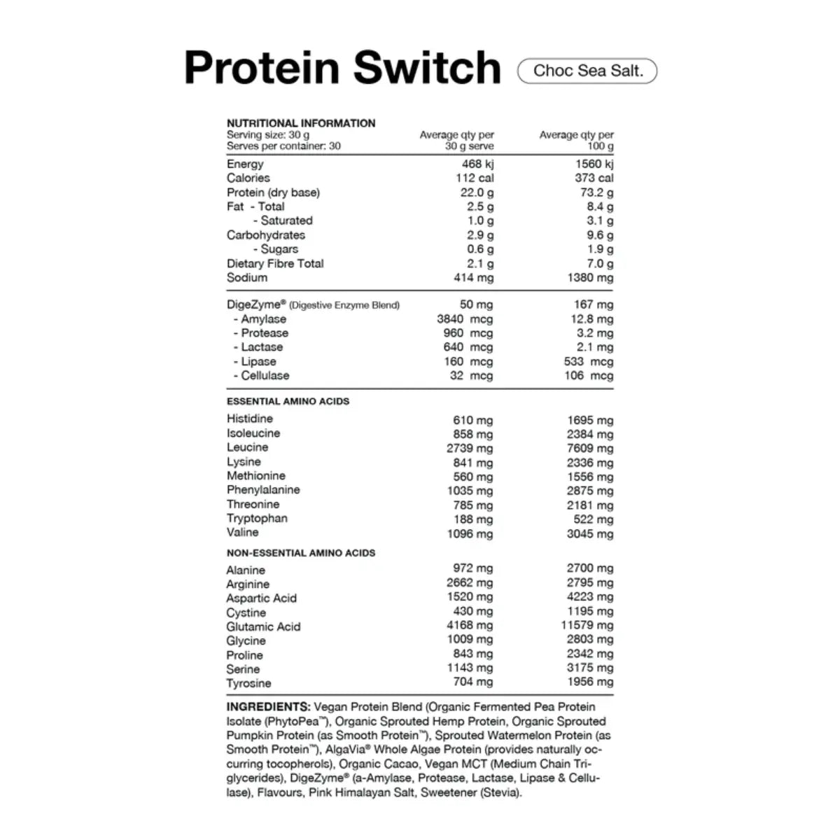 Protein Switch by Switch Nutrition