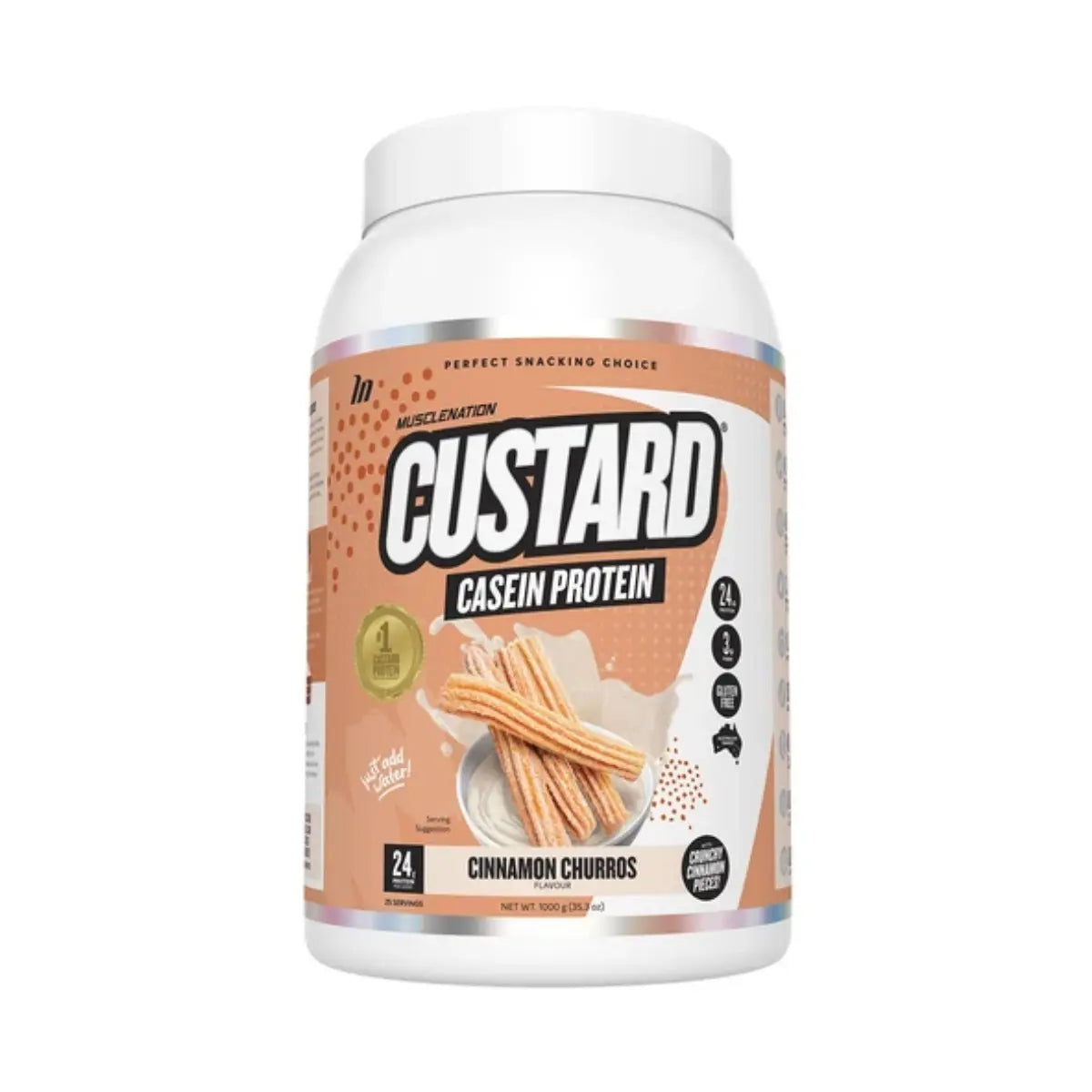 Muscle Nation Custard Casein