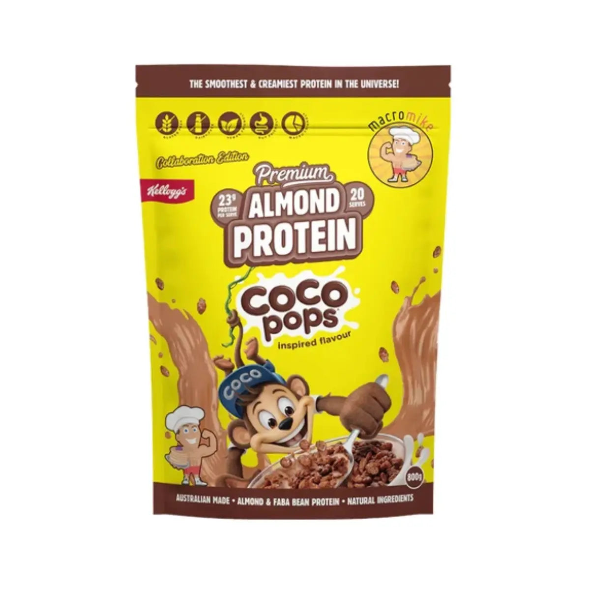 Macro Mike - Premium Almond Protein 800g