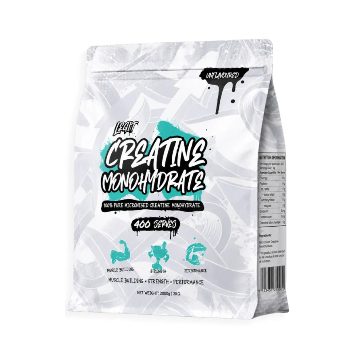 Creatine Monohydrate by Legit Supps