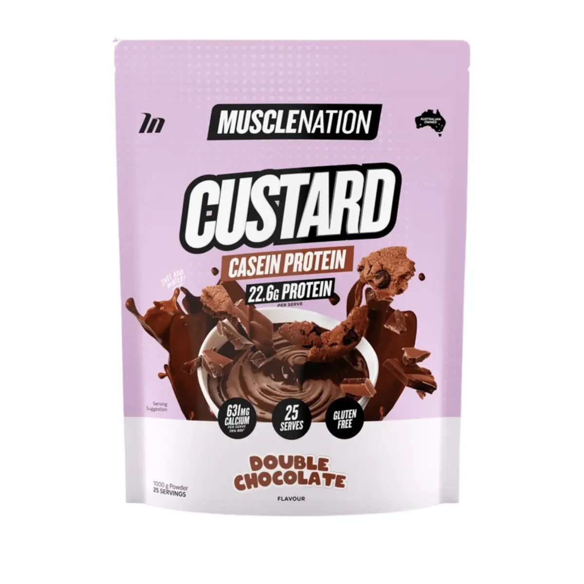 Muscle Nation Custard Casein